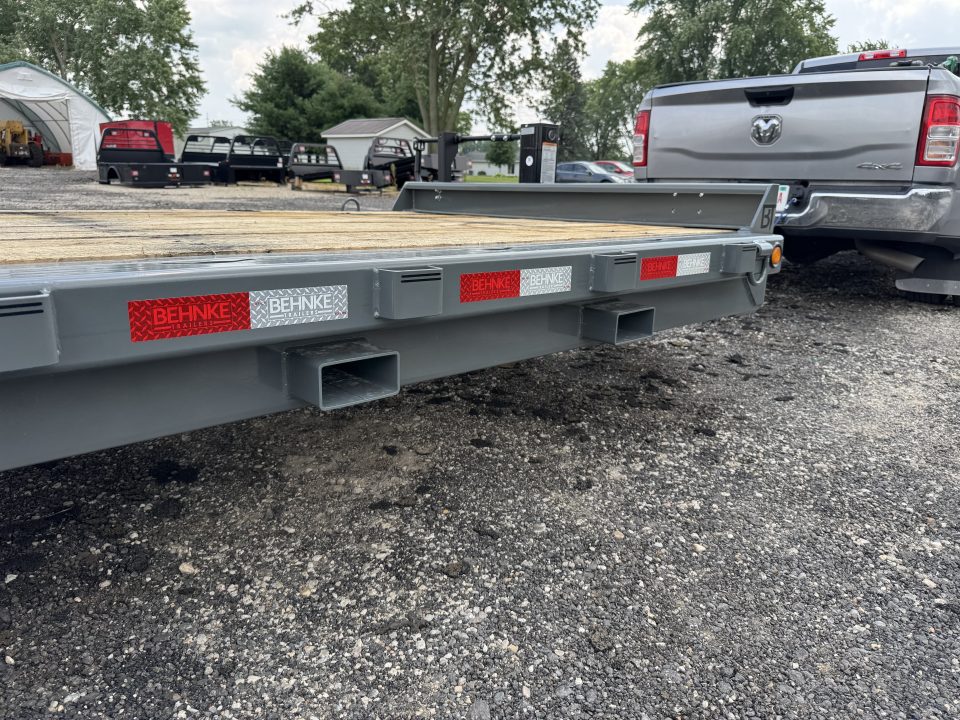 New 2026 Behnke CBCT2224E-S12K Equipment Trailer