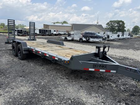 New 2026 Behnke CBCT2224E-S12K Equipment Trailer