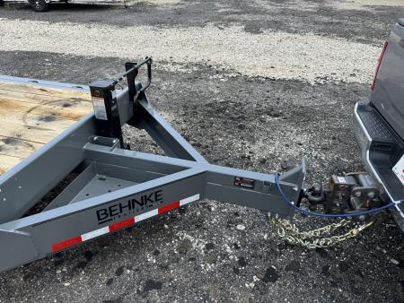 New 2026 Behnke CBCT2224E-S12K Equipment Trailer