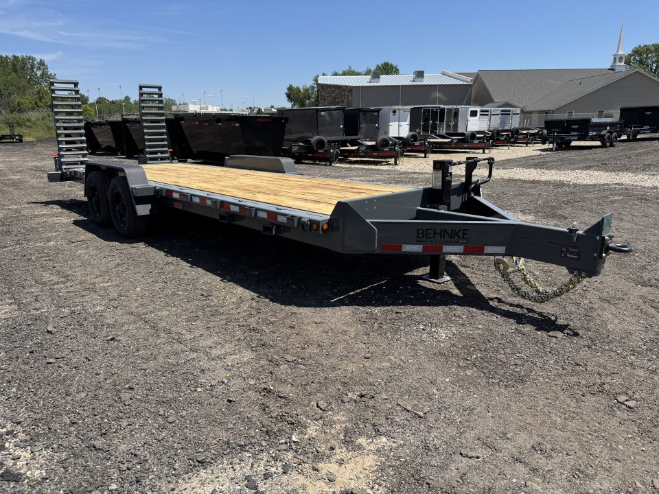 New 2026 Behnke CBCT2424E-S12K Equipment Trailer