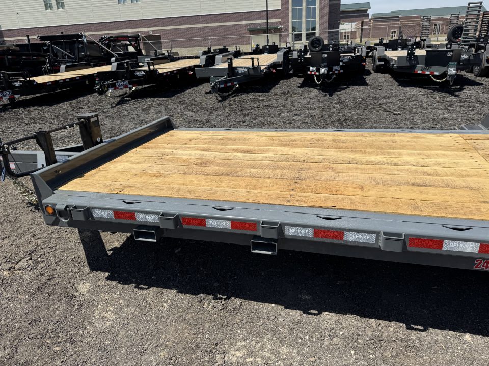 New 2026 Behnke CBCT2424E-S12K Equipment Trailer