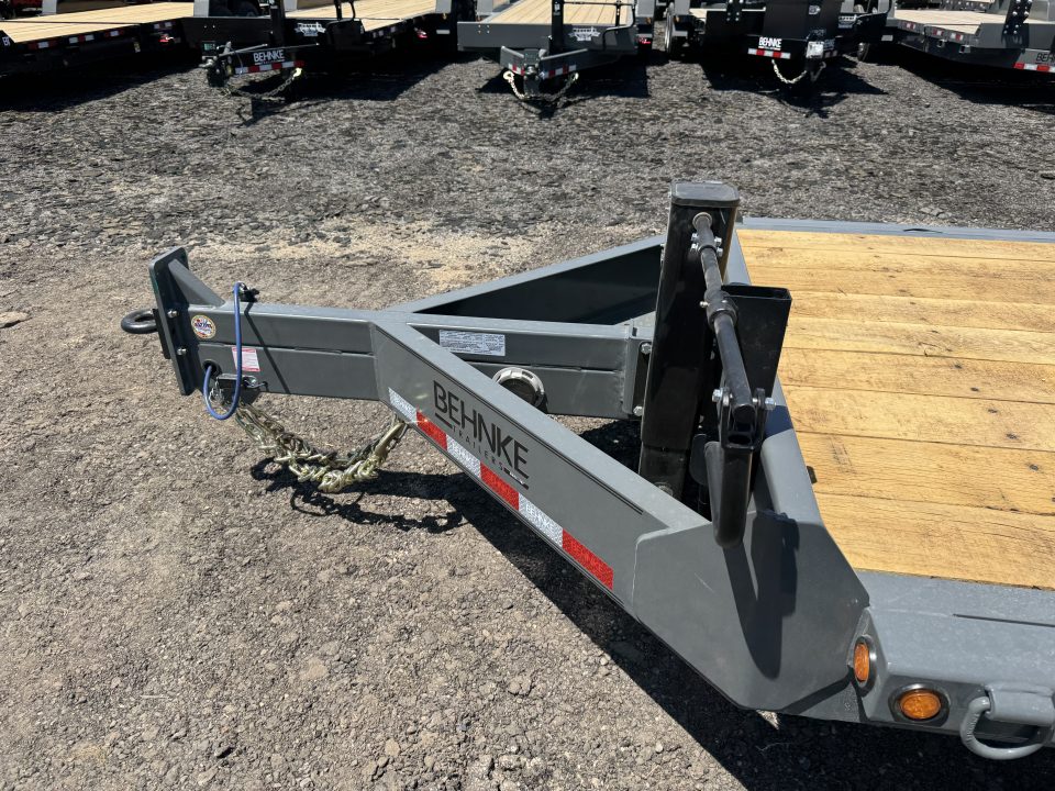 New 2026 Behnke CBCT2424E-S12K Equipment Trailer