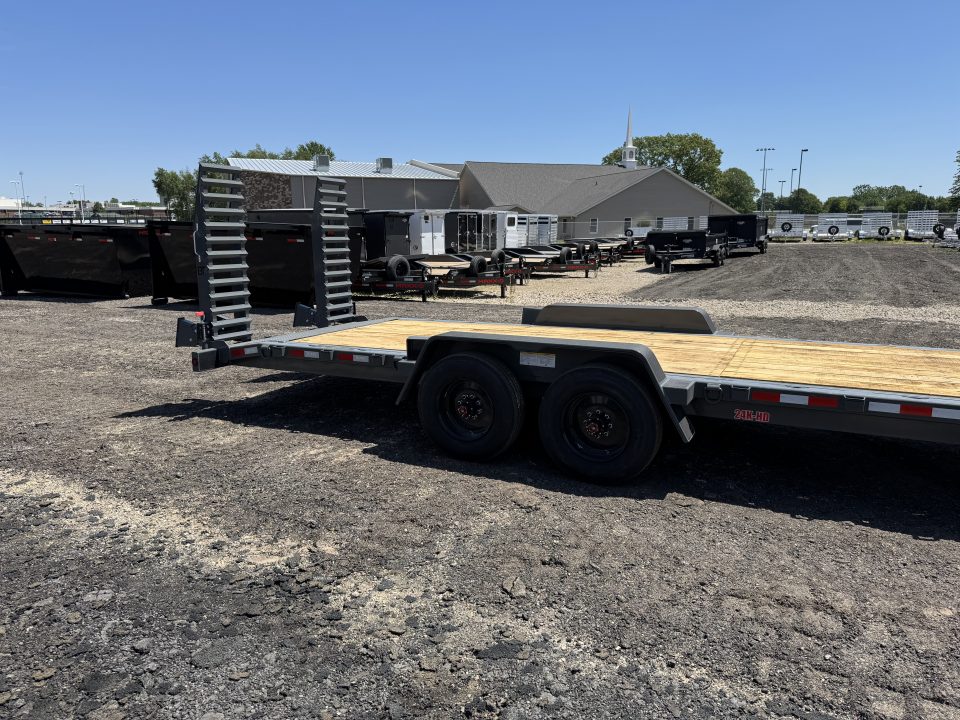 New 2026 Behnke CBCT2424E-S12K Equipment Trailer