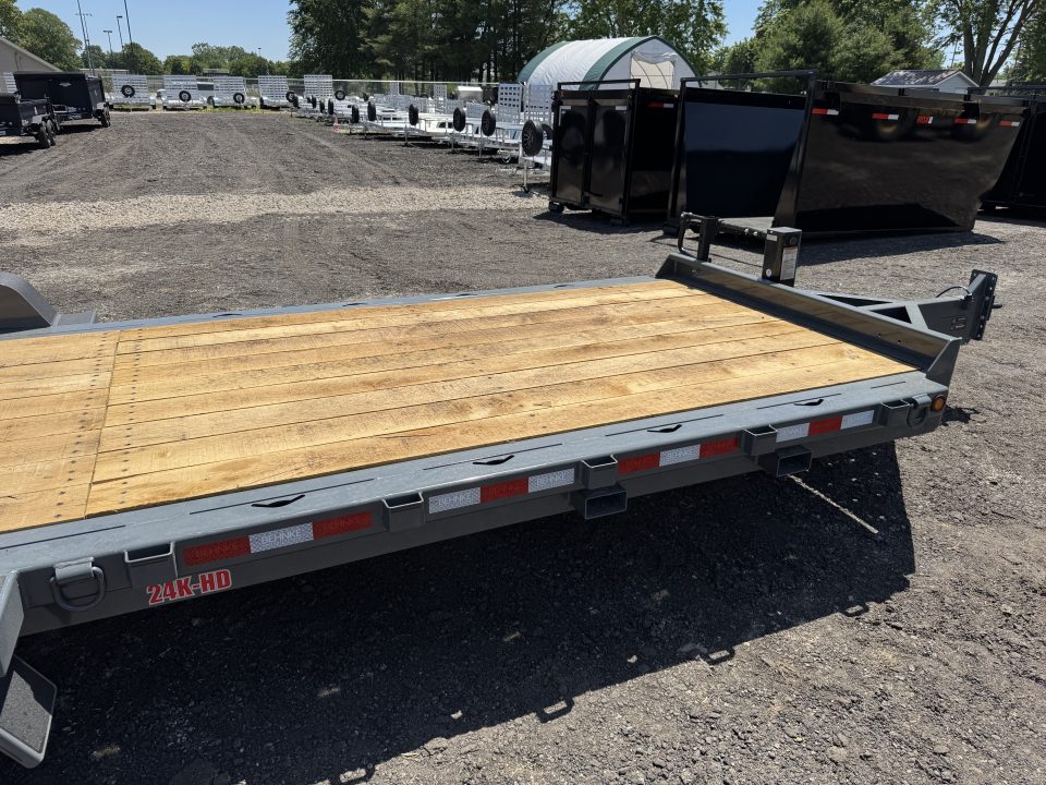 New 2026 Behnke CBCT2424E-S12K Equipment Trailer