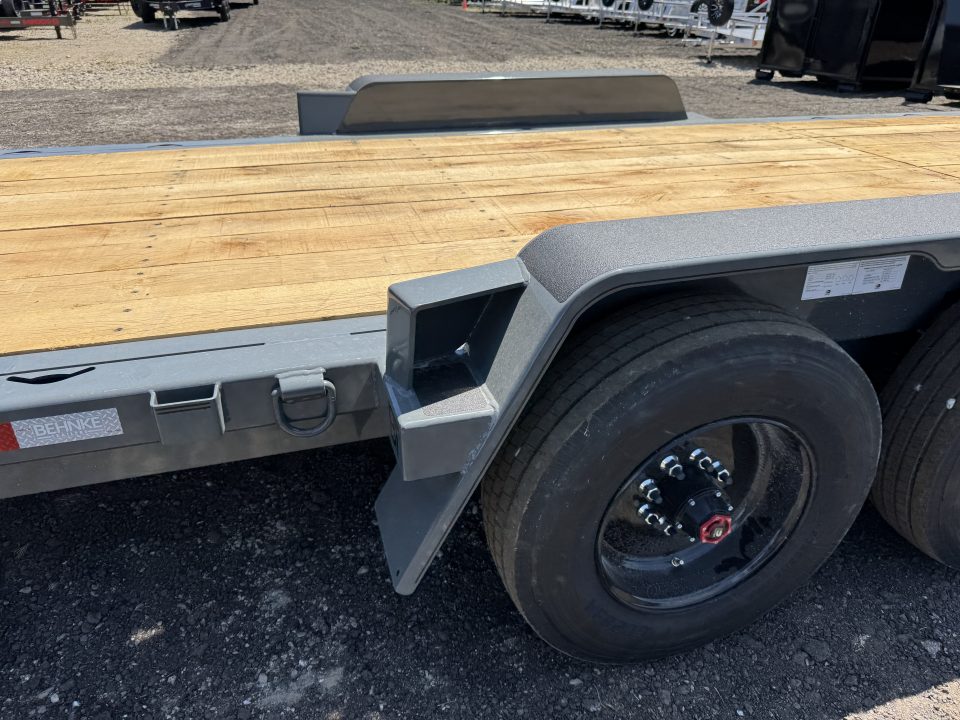 New 2026 Behnke CBCT2424E-S12K Equipment Trailer
