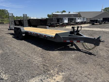 New 2026 Behnke CBCT2424E-S12K Equipment Trailer