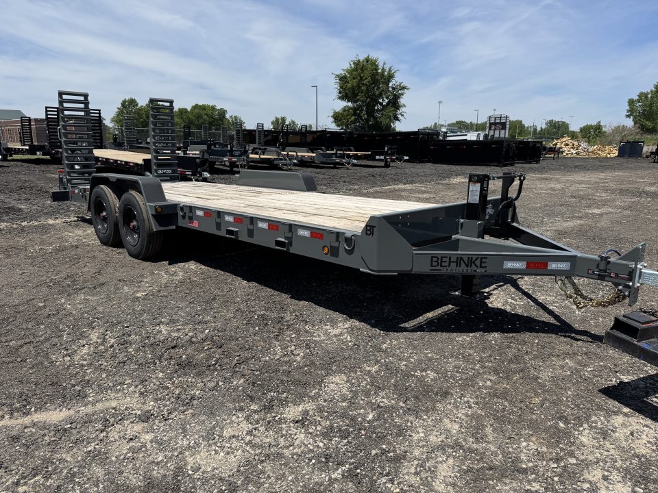 New 2026 Behnke CBCT2220E-S10K Equipment Trailer