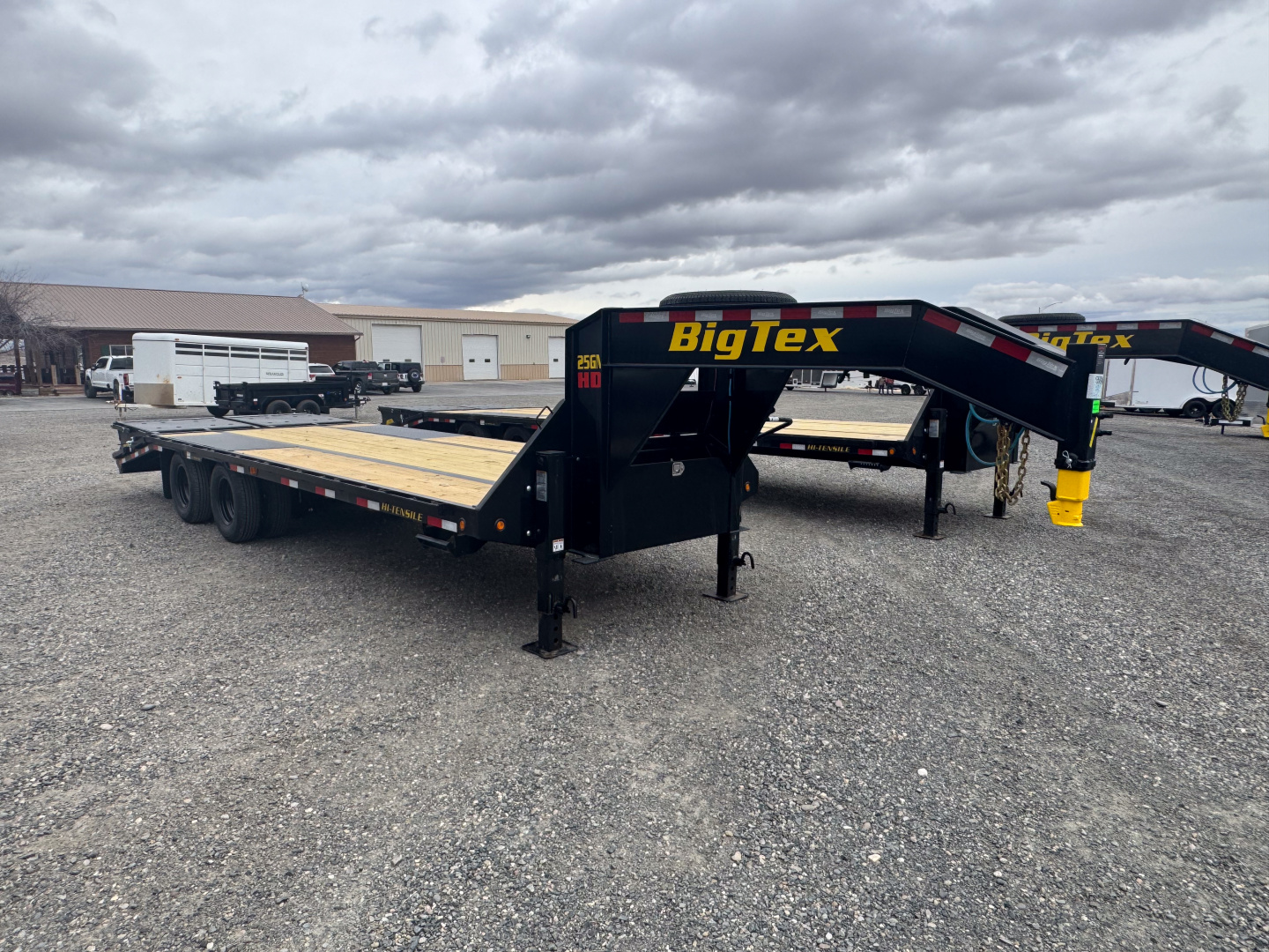New 2026 Big Tex Trailers 25GN 20+5 Flatbed Trailer
