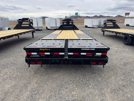 New 2026 Big Tex Trailers 25GN 20+5 Flatbed Trailer