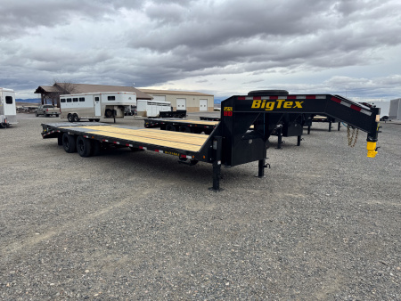 New 2026 BIG TEX TRAILERS 25GN 20+5 Tandem Dual (25.9GVW)