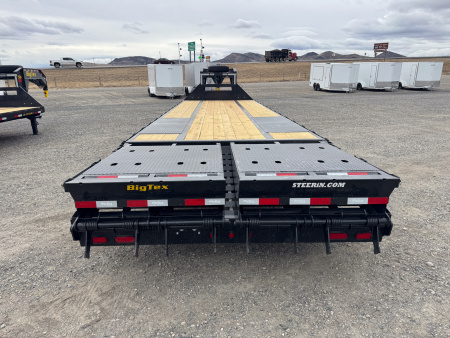 New 2026 BIG TEX TRAILERS 25GN 20+5 Tandem Dual (25.9GVW)