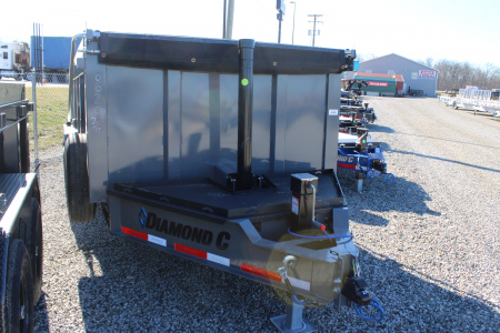 New 2026 Diamond C Trailers 16' 15.5 K GWVR STOCK ID 51217 Dump Trailer