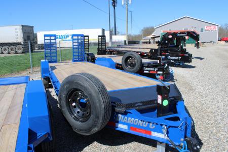 New 2026 Diamond C Trailers 24' FR 15.4K GVWR STOCK ID 52124 Equipment Trailer