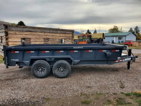 New 2026 Lamar 7x16 14k Dump Trailer