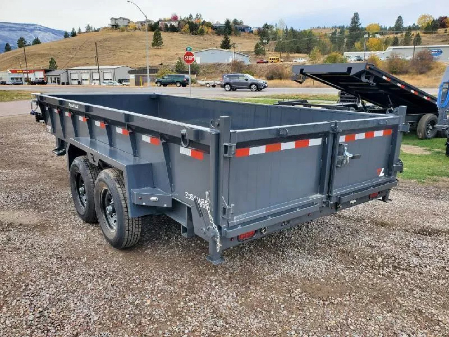 New 2026 Lamar 7x16 14k Dump Trailer