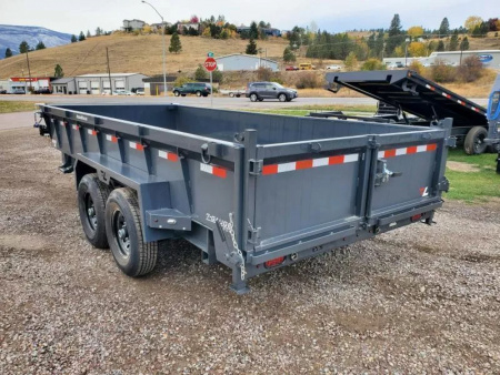 New 2026 Lamar 7x16 14k Dump Trailer