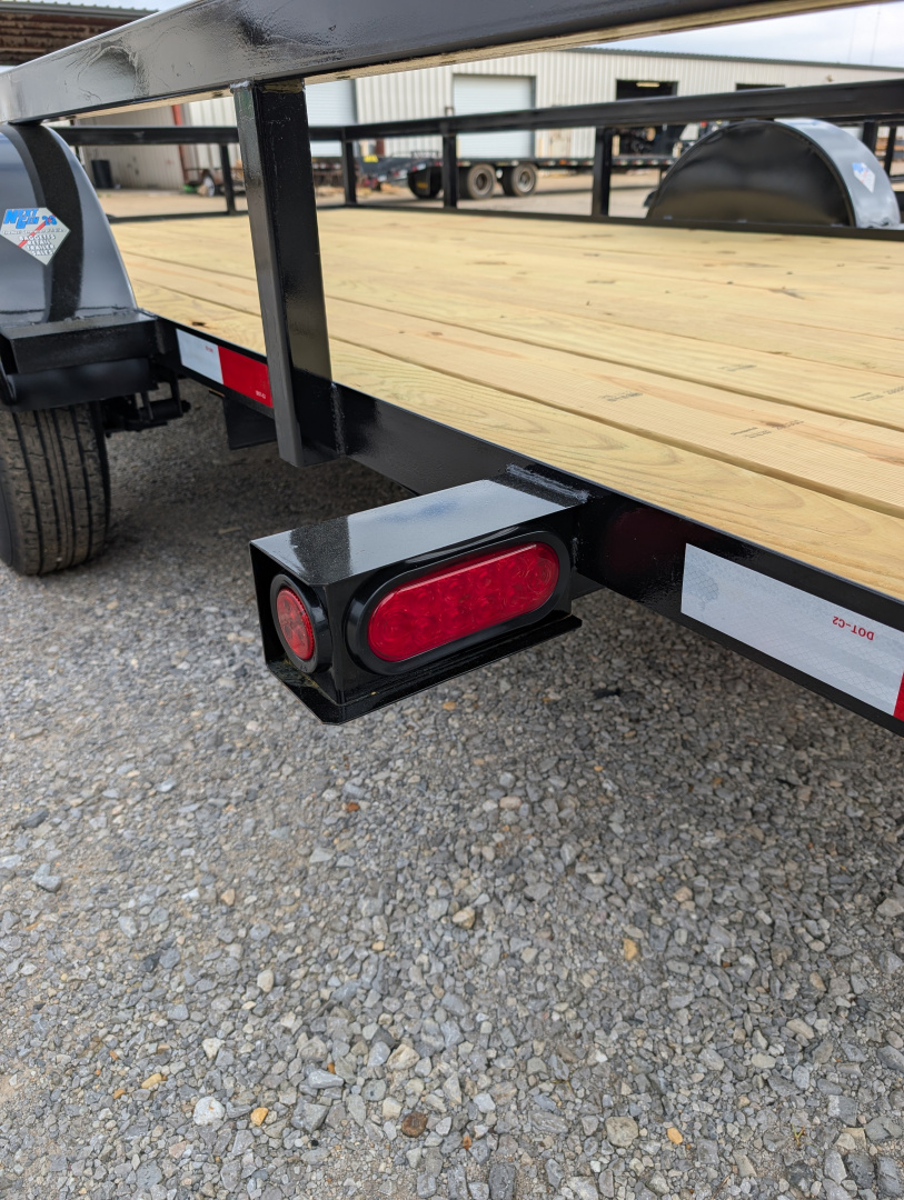 New 2026 Next Gen 6.5X14 Single 3.5k Axle Utility Trailer Tube Top Rail