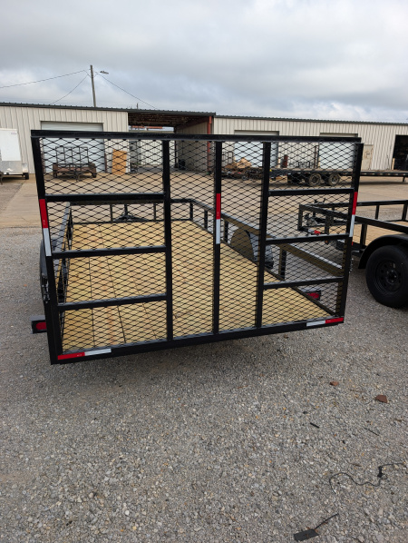 New 2026 Next Gen 6.5X14 Single 3.5k Axle Utility Trailer Tube Top Rail