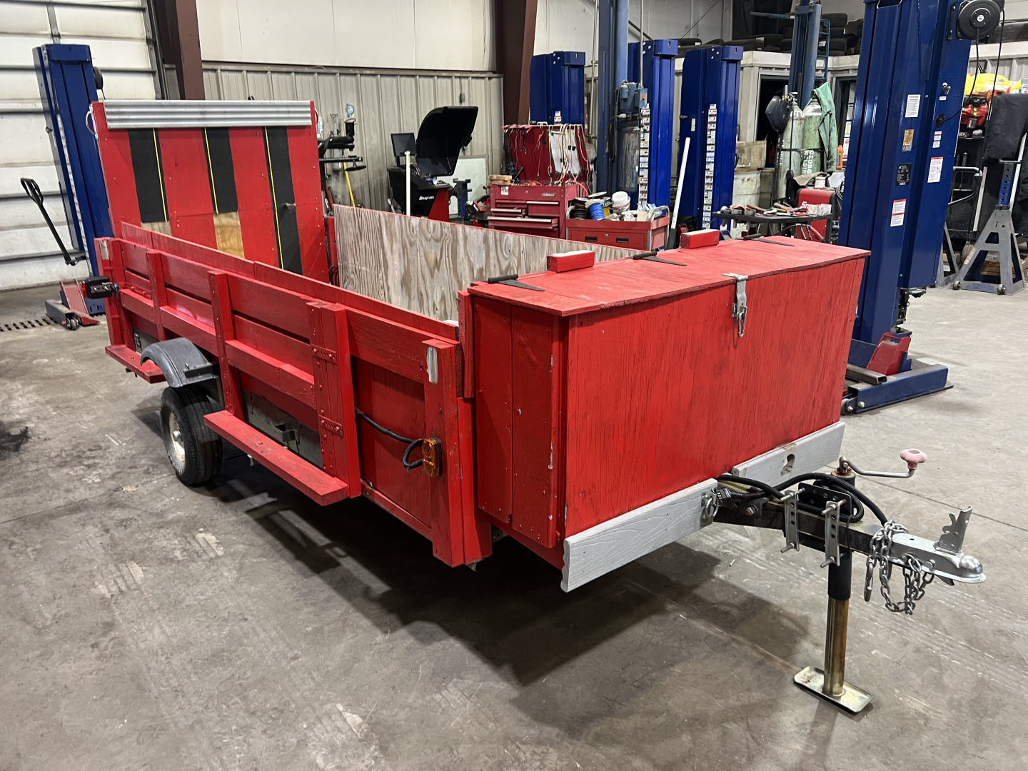 Used 1977 Other Shipmaster 4x10 3K Utility Trailer