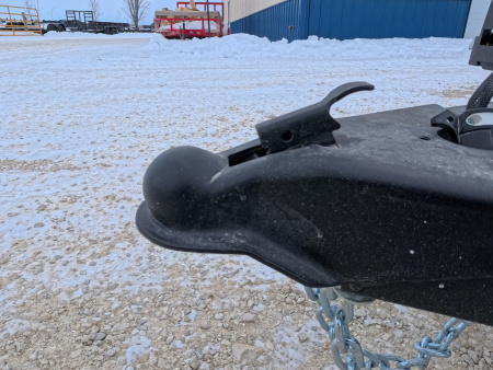 New 2026 HTC 7 x 20 Tandem Axle Steel Utility with 7,000 lb. GVWR and 4 Hole Anchor System Side Rail