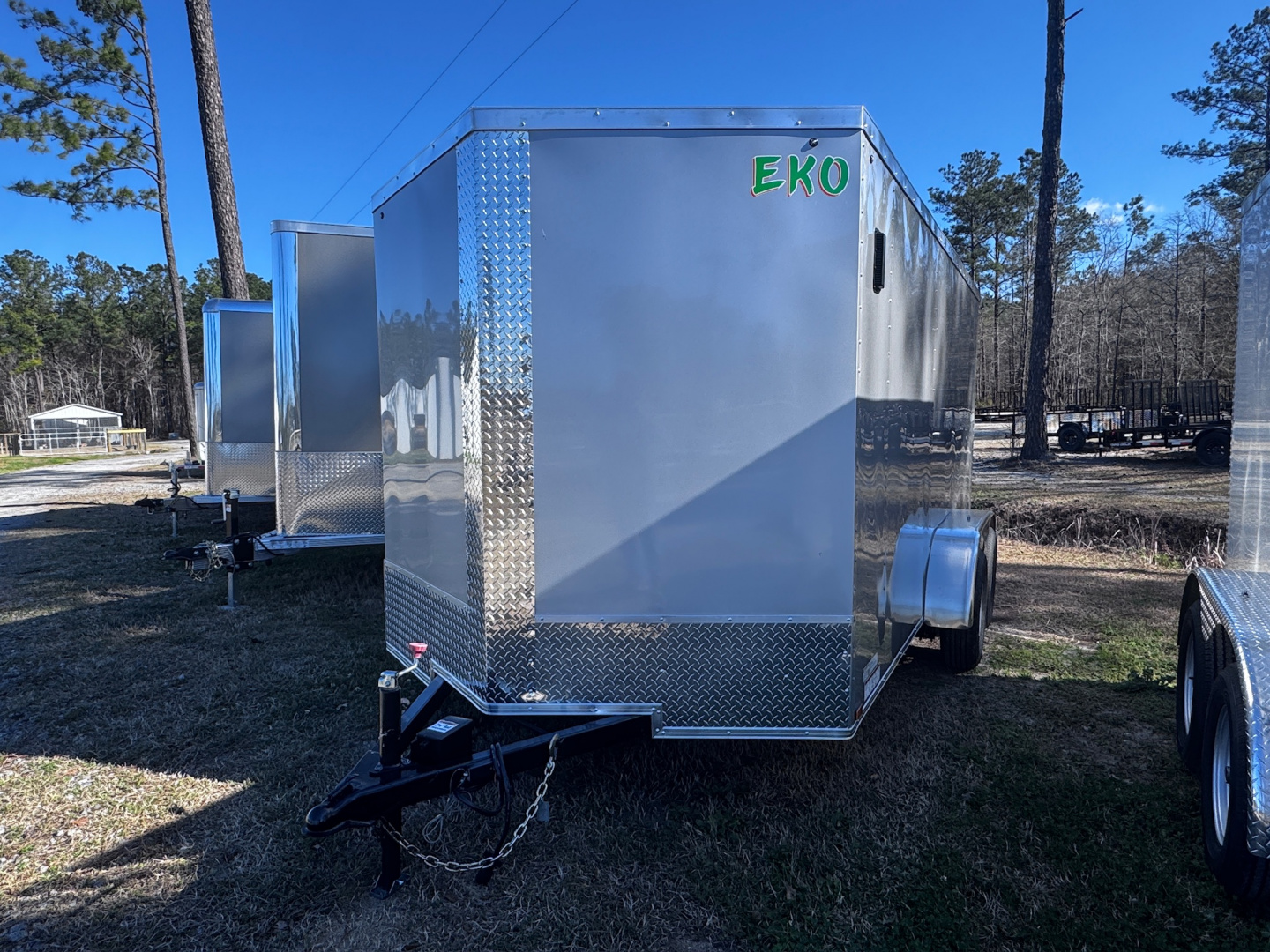 New 2026 Arising Eko 7X14 7K Cargo / Enclosed Trailer