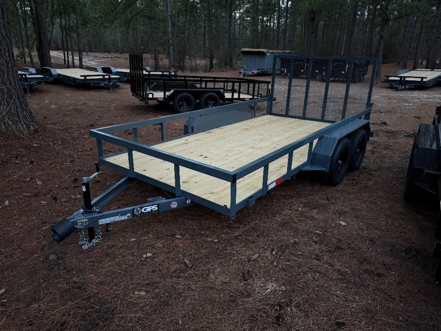 New 2026 GPS Trailers 7x14 TA Utility Trailer