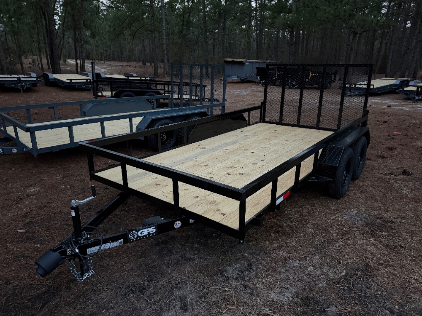 New 2026 GPS Trailers 7x14 TA Utility Trailer
