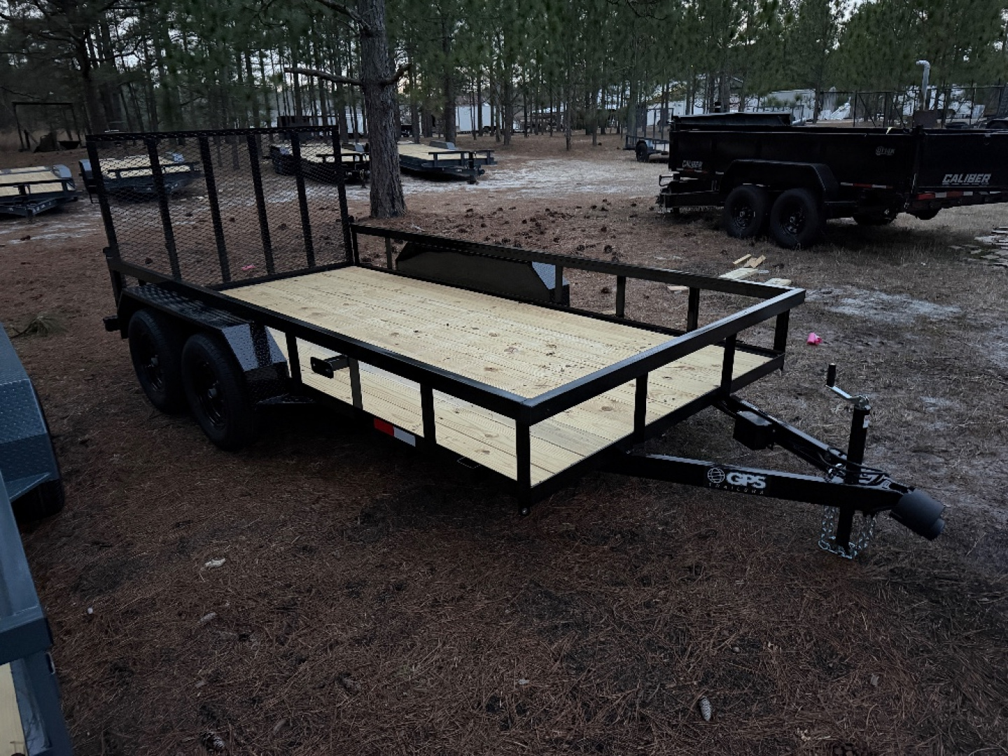 New 2026 GPS Trailers 7x14 TA Utility Trailer