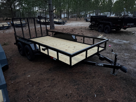 New 2026 GPS Trailers 7x14 TA Utility Trailer