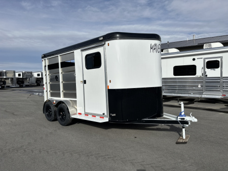 New 2026 Maverick 2 Horse High Side Bumper Pull