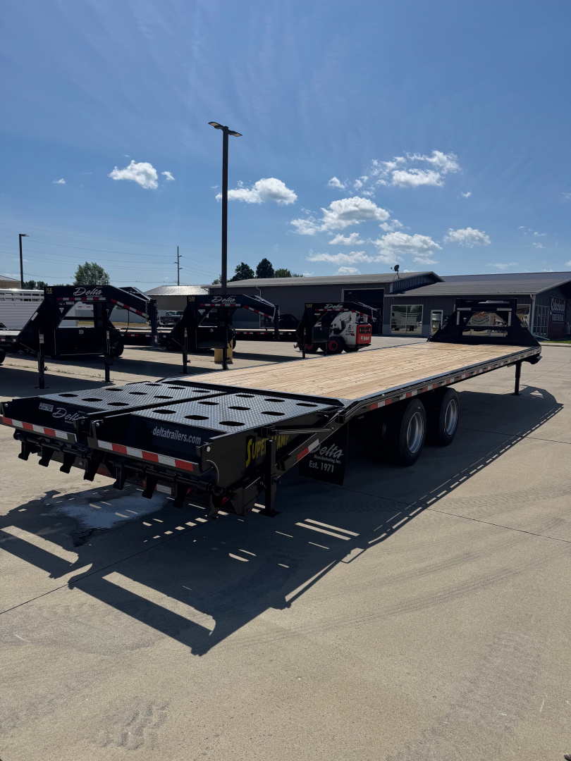 New 2026 Delta Trailers FB32-GN Flatbed Trailer