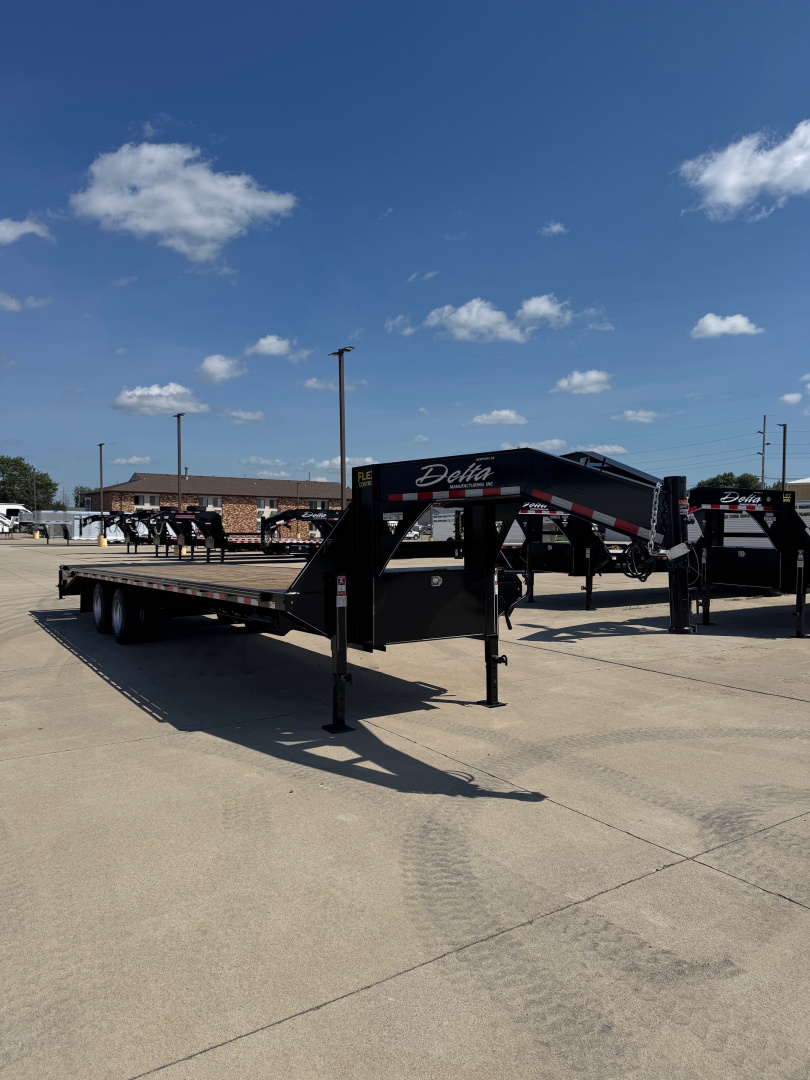 New 2026 Delta Trailers FB32-GN Flatbed Trailer