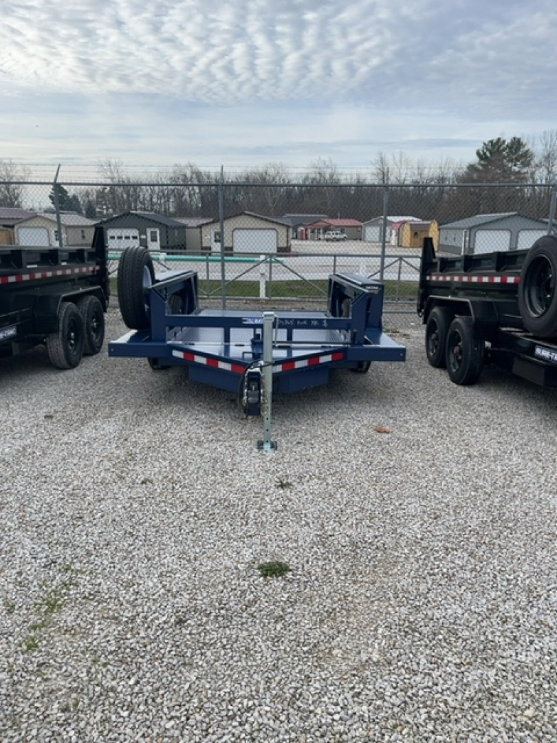 New 2026 AIR TOW PRO 14 Flatbed Drop Deck Equipment Trailer