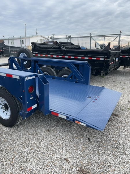 New 2026 AIR TOW PRO 14 Flatbed Drop Deck Equipment Trailer
