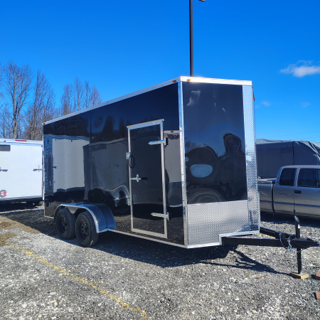 New 2026 Mammoth 7x16 TA Cargo / Enclosed Trailer, 7' interior height , 35k axles, .080 polycore exterior