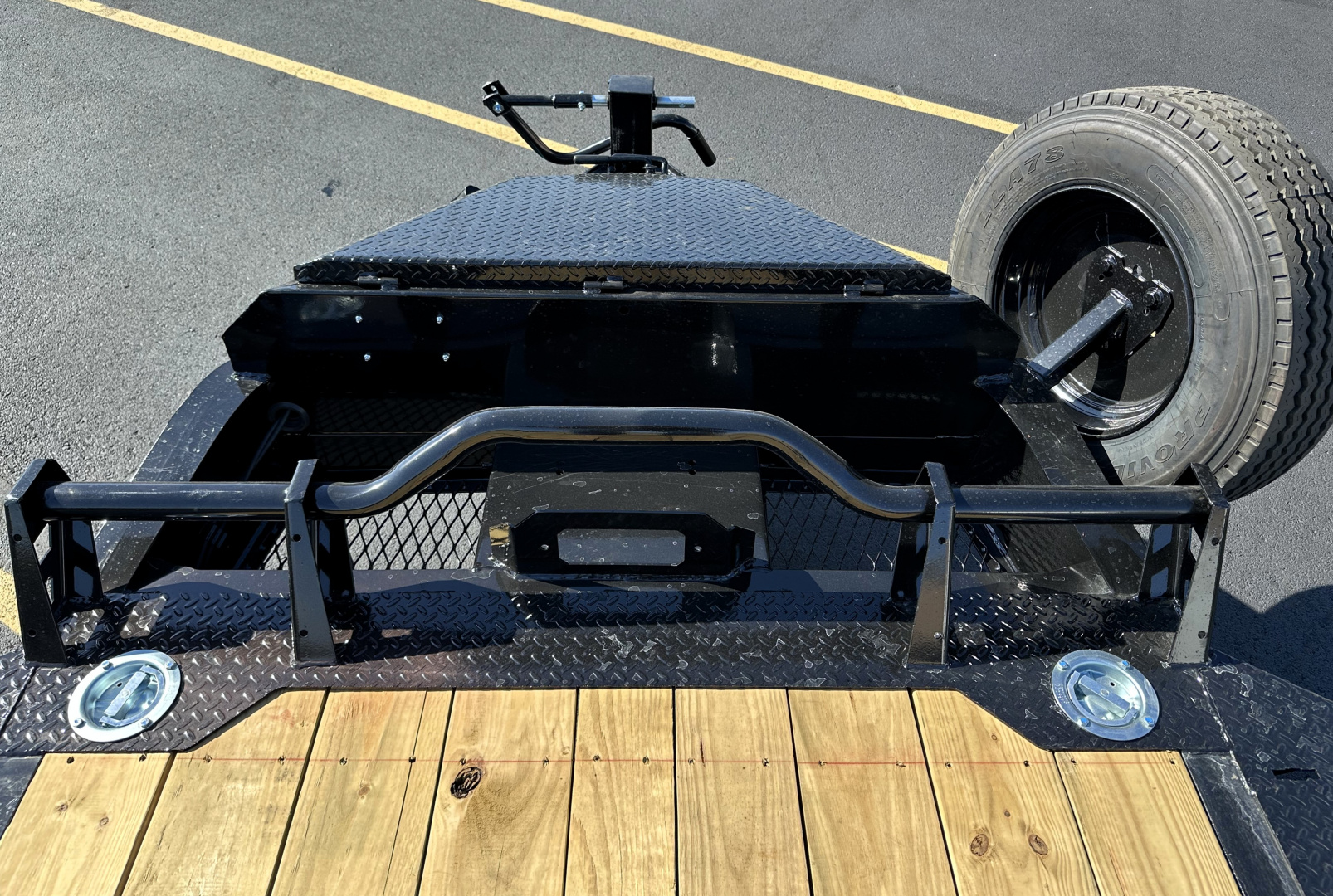 New Horizon 102"W x 22'L Tilt Deck Equipment Trailer 21,000LB, 10K Axles, 17.5" Tires, Spare