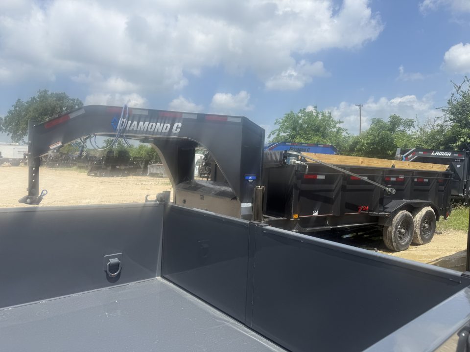 New 2026 Diamond C Trailers LPT207 16X82 GN Dump Trailer