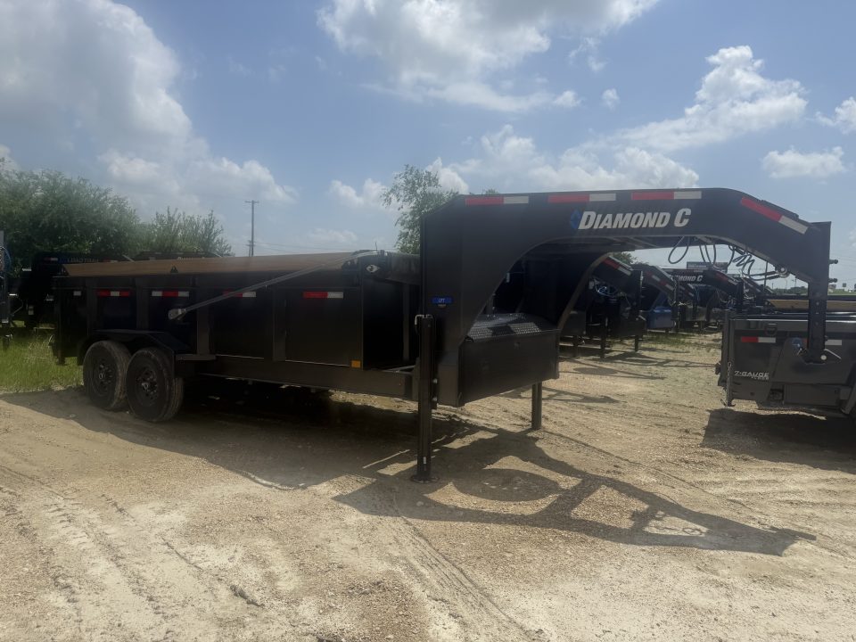New 2026 Diamond C Trailers LPT207 16X82 GN Dump Trailer