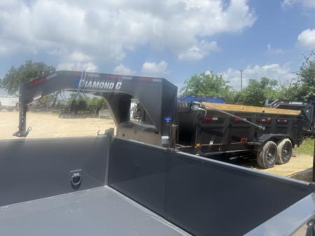 New 2026 Diamond C Trailers LPT207 16X82 GN Dump Trailer