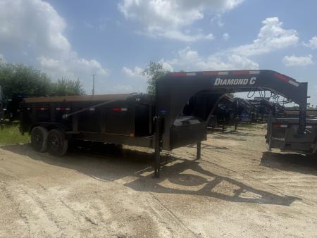 New 2026 Diamond C Trailers LPT207 16X82 GN Dump Trailer