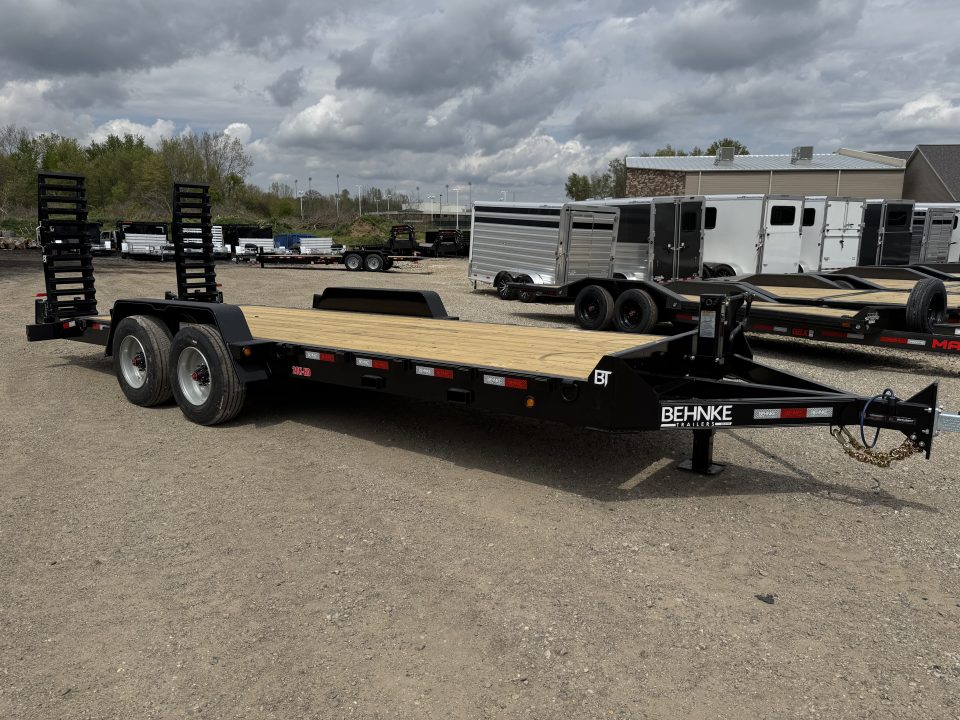 New 2026 Behnke CBCT2220E-S10K Equipment Trailer