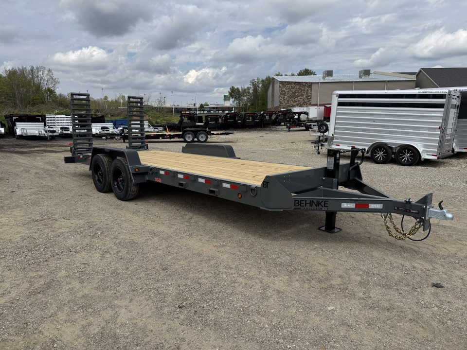 New 2026 Behnke CBCT2220E-S10K Equipment Trailer