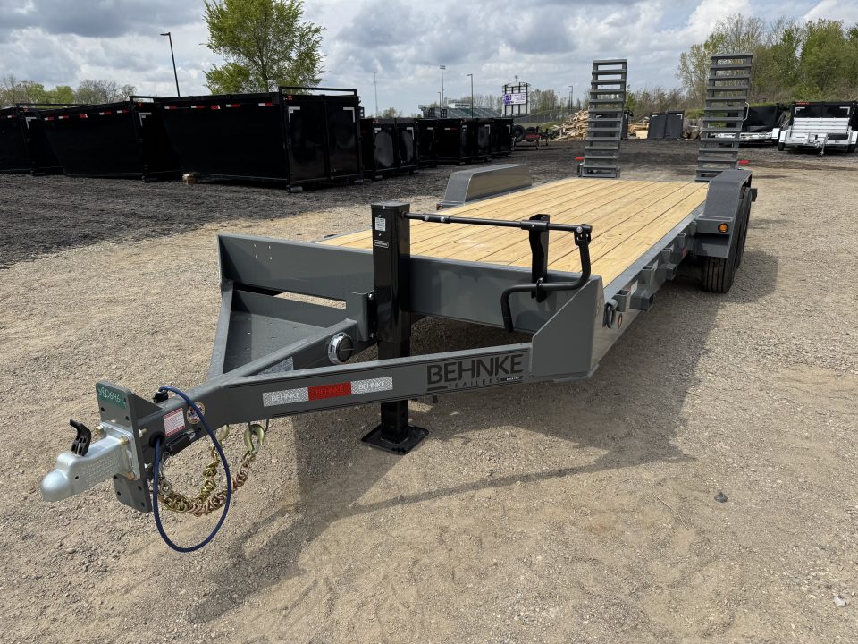 New 2026 Behnke CBCT2220E-S10K Equipment Trailer