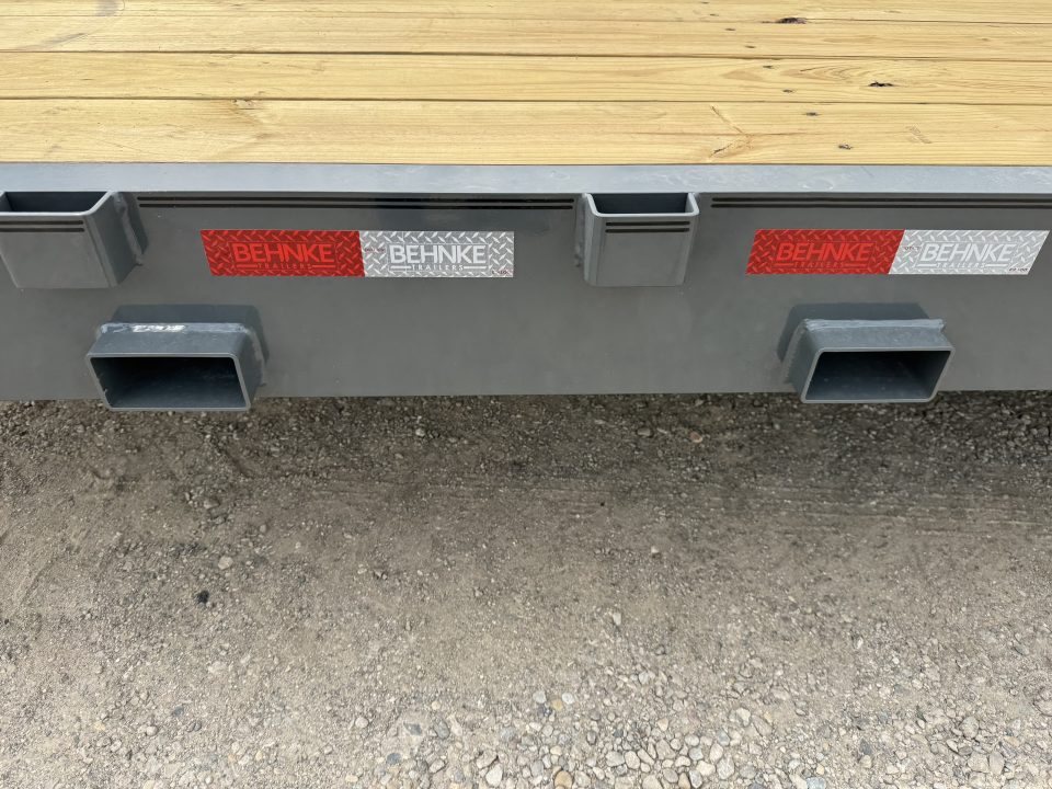 New 2026 Behnke CBCT2220E-S10K Equipment Trailer