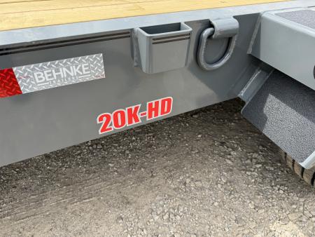 New 2026 Behnke CBCT2220E-S10K Equipment Trailer