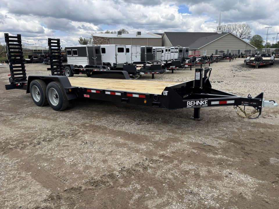 New 2026 Behnke CBCT2016E-S Equipment Trailer