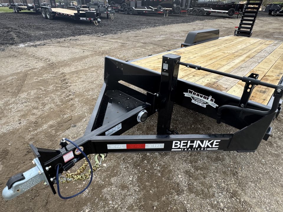 New 2026 Behnke CBCT2016E-S Equipment Trailer