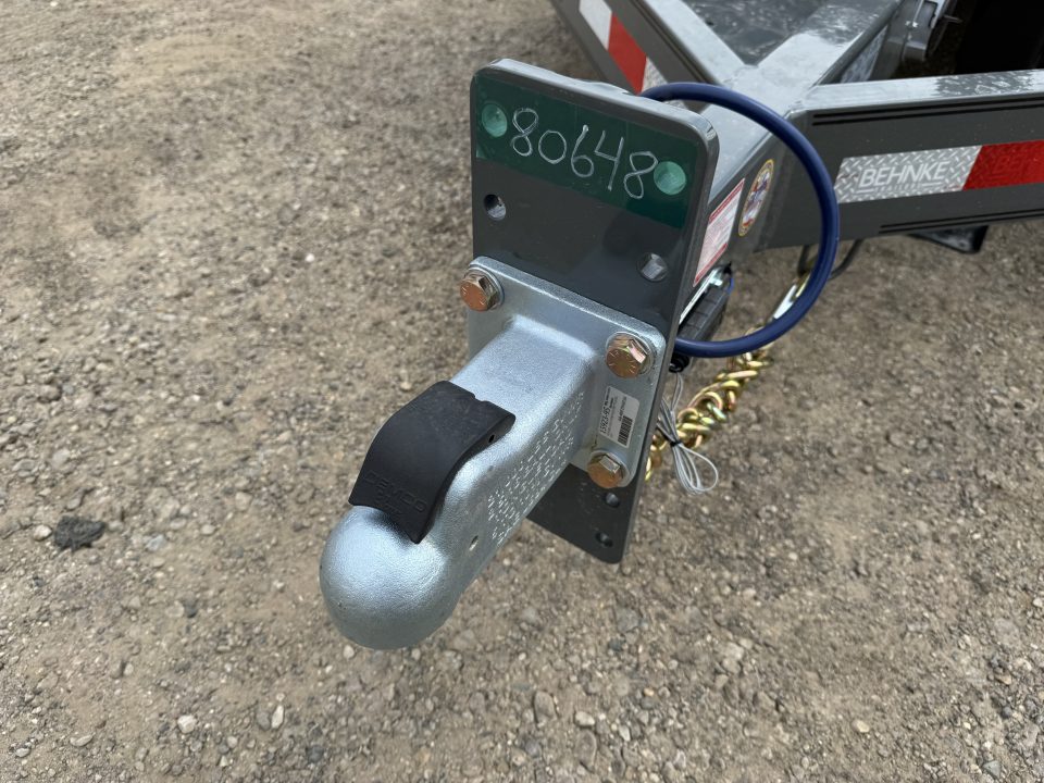 New 2026 Behnke CBCT2016E-S Equipment Trailer
