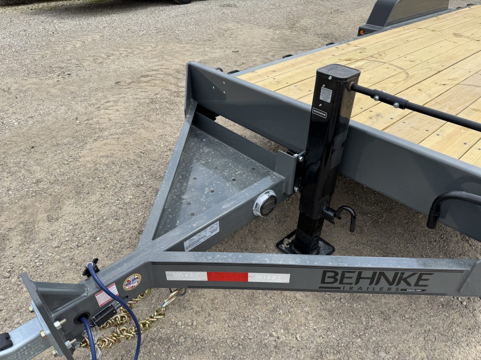 New 2026 Behnke CBCT2016E-S Equipment Trailer