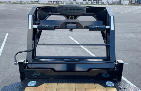 New Horizon HET 26'x102" Gooseneck Gravity Tilt Equipment Trailer 22,400 GVWR Drive Over Fenders